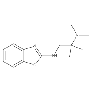 n1-(Benzo[d]oxazol-2-yl)-n2,n2,2-trimethylpropane-1,2-diamine结构式