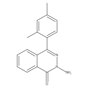 2-amino-4-(2,4-dimethylphenyl)phthalazin-1(2H)-one Structure