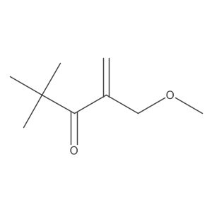 2-(Methoxymethyl)-4,4-dimethylpent-1-en-3-one Structure