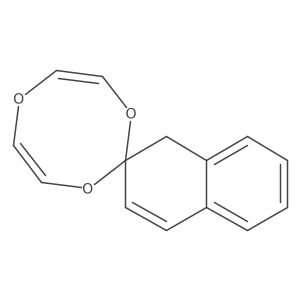 Spiro[naphthalene-2(1H),2a(2)-[1,3,6]trioxocin]结构式