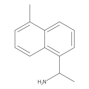 (R)-1-(5-Methylnaphthalen-1-YL)ethan-1-amine结构式