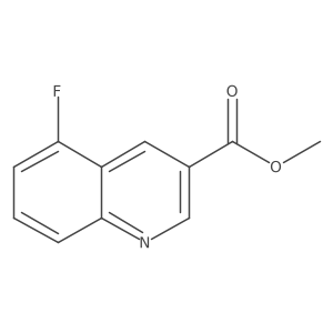 Methyl 5-Fluoroquinoline-3-carboxylate Structure