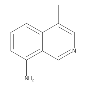 4-Methylisoquinolin-8-amine结构式