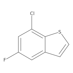 7-Chloro-5-fluorobenzo[b]thiophene Structure