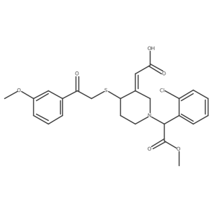 (S,S)-trans-Clopidogrel-MP Derivative Structure