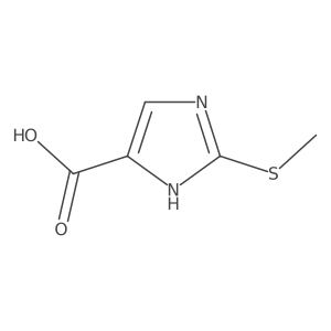 2-methylsulfanyl-1H-imidazole-5-carboxylic acid Structure