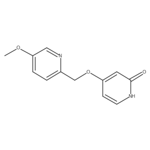 4-(5-Methoxy-pyridin-2-ylmethoxy)-1H-pyridin-2-one Structure