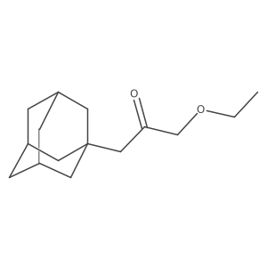 1-Ethoxy-3-tricyclo[3.3.1.13,7]dec-1-yl-2-propanone Structure