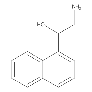 (1R)-2-amino-1-(naphthalen-1-yl)ethan-1-ol Structure