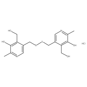 Pyrithioxine hydrochloride Structure