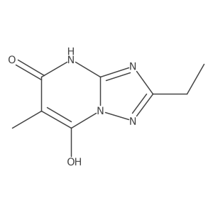 2-Ethyl-7-hydroxy-6-methyl-4H,5H-[1,2,4]triazolo[1,5-a]pyrimidin-5-one Structure