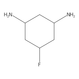5-Fluorocyclohexane-1,3-diamine Structure