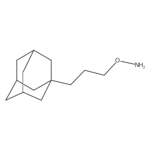 O-[3-(adamantan-1-yl)propyl]hydroxylamine Structure