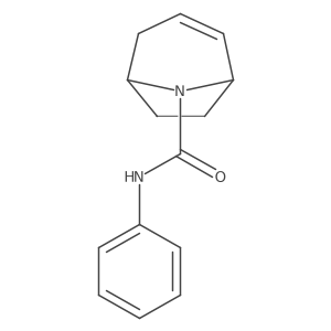 N-phenyl-8-azabicyclo[3.2.1]oct-2-ene-8-carboxamide结构式