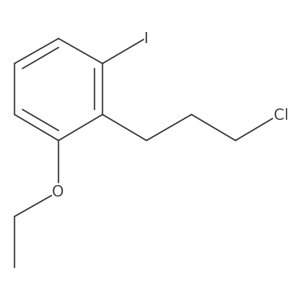 1-(3-Chloropropyl)-2-ethoxy-6-iodobenzene结构式