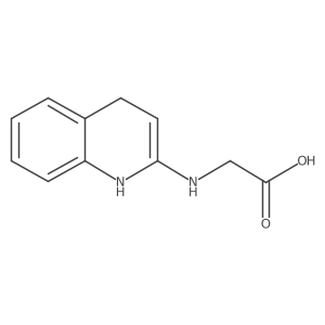 Glycine, N-(1,4-dihydro-2-quinolinyl)- Structure