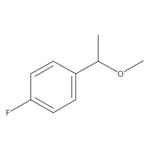 (S)-1-Fluoro-4-(1-methoxyethyl)benzene Structure