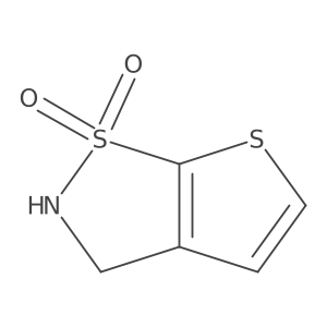 2H,3H-1Lambda6-thieno[3,2-d][1,2]thiazole-1,1-dione结构式
