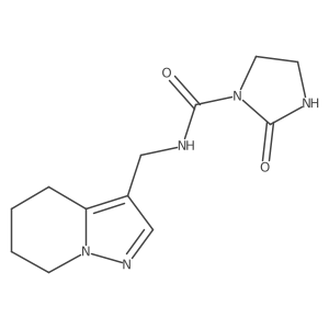 2-oxo-N-((4,5,6,7-tetrahydropyrazolo[1,5-a]pyridin-3-yl)methyl)imidazolidine-1-carboxamide Structure