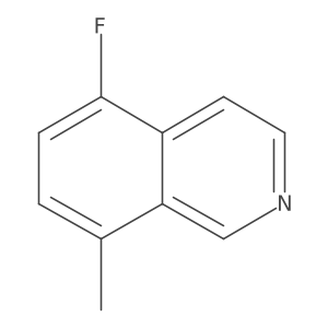 5-Fluoro-8-methylisoquinoline Structure