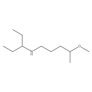 (4-Methoxypentyl)(pentan-3-yl)amine Structure