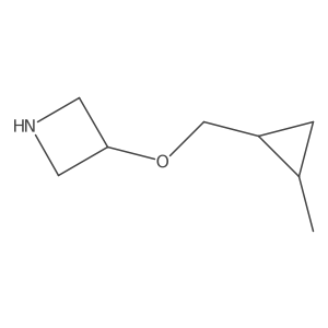 3-[(2-Methylcyclopropyl)methoxy]azetidine Structure