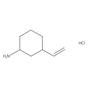 (1R,3R)-3-Vinylcyclohexan-1-amine hydrochloride Structure