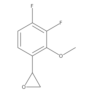 (2R)-2-(3,4-difluoro-2-methoxyphenyl)oxirane Structure
