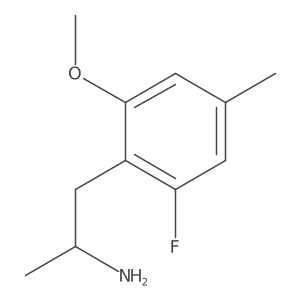 (2S)-1-(2-fluoro-6-methoxy-4-methylphenyl)propan-2-amine Structure
