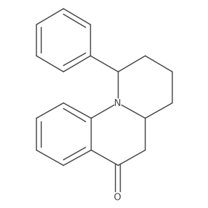 rel-(1S,4AS)-1-phenyl-1,2,3,4,4a,5-hexahydro-6H-pyrido[1,2-a]quinolin-6-one Structure