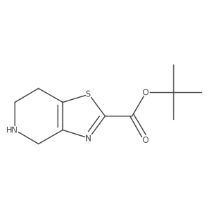 tert-butyl 4H,5H,6H,7H-[1,3]thiazolo[4,5-c]pyridine-2-carboxylate Structure