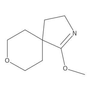 1-Methoxy-8-oxa-2-azaspiro[4.5]dec-1-ene Structure