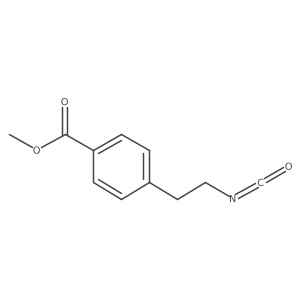 Methyl 4-(2-isocyanatoethyl)benzoate Structure