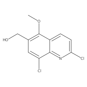 2,8-Dichloro-5-methoxy-6-quinolinemethanol结构式