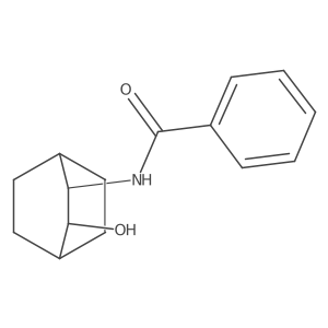 Benzamide, N-(3-hydroxybicyclo[2.2.2]oct-2-yl)-, cis- Structure