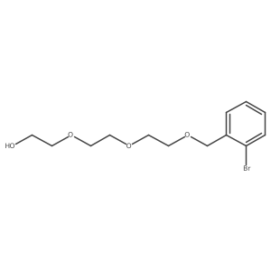 2-(2-{2-[(2-Bromobenzyl)oxy]ethoxy}ethoxy)ethanol Structure