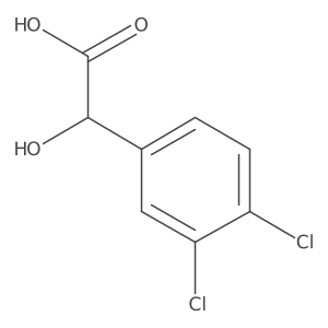 (2R)-2-(3,4-dichlorophenyl)-2-hydroxyacetic acid Structure