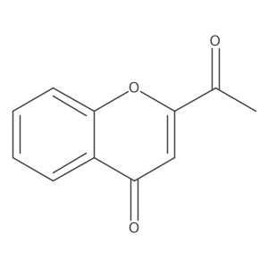 2-acetyl-4H-chromen-4-one Structure