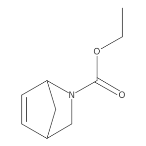 Ethyl 2-azabicyclo[2.2.1]hept-5-ene-2-carboxylate Structure
