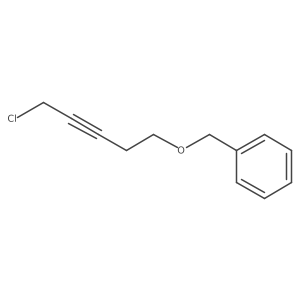 [[(5-Chloro-3-pentyn-1-yl)oxy]methyl]benzene结构式