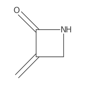 3-Methyleneazetidin-2-one结构式