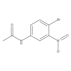 N-(4-bromo-3-nitrophenyl)acetamide结构式
