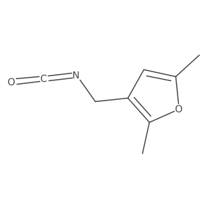 3-(Isocyanatomethyl)-2,5-dimethylfuran Structure