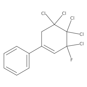 5-Fluoro-3,3,4,4,5-pentachlorobiphenyl Structure