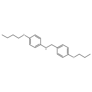 4-Butoxy-N-(4-propoxybenzyl)aniline结构式