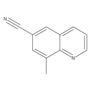 8-Methylquinoline-6-carbonitrile结构式