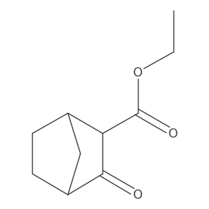 Ethyl 3-oxobicyclo[2.2.1]heptane-2-carboxylate Structure