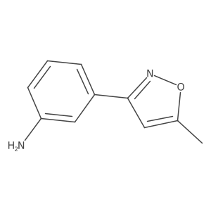Cc1cc(-c2cccc(N)c2)no1结构式
