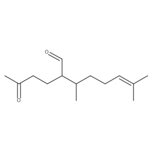 (2R,3S)-2-(3-oxobutyl) Citronellal Structure