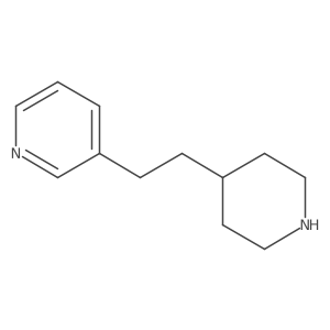 3-[2-(Piperidin-4-yl)ethyl]pyridine Structure